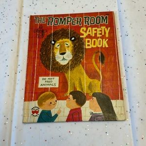 🎉2/15.00🎉 The Romper Room Safety Book, Wonder Books name otherwise great